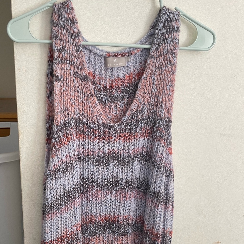 Broste Copenhagen Multicolor Knit Tank Top
